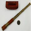 Pirates Spyglass Telescope With Leather Case London Engraved Navy Brass Victorian Marine Maritime Gift Brass Nautical Antique Working Telescope BY MUSKAN NAUTICAL STORE view 2