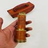 Pirates Spyglass Telescope With Leather Case London Engraved Navy Brass Victorian Marine Maritime Gift Brass Nautical Antique Working Telescope BY MUSKAN NAUTICAL STORE view 4