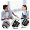 Toyvian Fake Microphone Prop: Plastic Microphone for Kids, Realistic Pretend Play Mic Prop - Portable & Handheld - Black Fun Stage Mics Toy for Kids Simulate Speech, Karaoke,Cosplay(6.48X1.97in) view 3