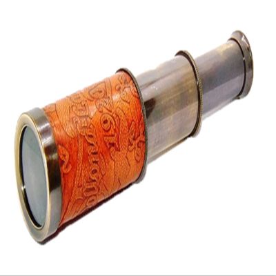 Antique Nautical Telescope for Portable Pirate Spyglass Engraved Navy Brass Victorian Marine Maritime Gift Brass Nautical Antique Working Telescope BY MUSKAN NAUTICAL STORE