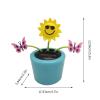 Solar Dancing Flower Toy | Solar Powered Swing Dancing Flower Toy,Funny Solar Power Dancing Car Dashboard Decorations, Flower Solar Powered Swinging Toys Shenyang view 4