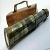 Antique Brass Pirates Spyglass Telescope With Wooden Tripod Stand Engraved Navy Brass Victorian Marine Maritime Gift Brass Nautical Antique Working Telescope BY MUSKAN NAUTICAL STORE view 4
