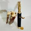 Antique Spyglass Telescope With Wooden Tripod Stand Engraved Navy Brass Victorian Marine Maritime Gift Brass Nautical Antique Working Telescope BY MUSKAN NAUTICAL STORE view 4