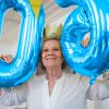 13th Birthday Balloons for Boys, 40 Inch Blue Foil Number 10 Balloons with Confetti Latex Helium Balloons, Blue Birthday Party Balloons Numbers 1 and 3 for Men Girls 13th 31st Anniversary Decorations view 4