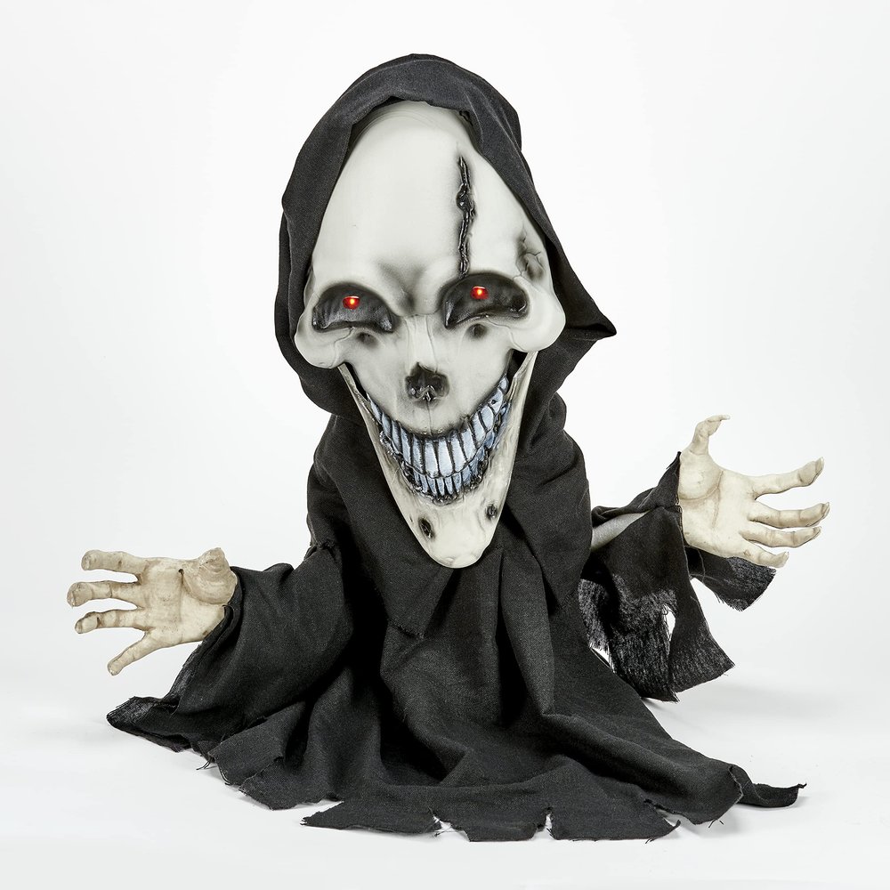 22" Animated Halloween Groundbreaker Reaper