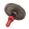 91T Slipper Gear Set Differential, Big Rock Differential Slipper Sleeve Slipper Sleeve for 1/10 Arrma Senton/Granite RC Cars(Red) view 2