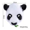Aiffort 1Pcs Halloween Animal Mask Panda Mask Cute Panda Mask for Halloween Costume Party Cosplay Props as shown view 3