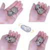 DMaos Fidget Spinner, Sprocket Linkage Bike Chain Spinner Design 2 Gears Figity Spin Finger Games, Metal Stainless Steel Durable Mechanics, Premium Figit Toy - Gray view 3