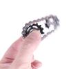 DMaos Fidget Spinner, Sprocket Linkage Bike Chain Spinner Design 2 Gears Figity Spin Finger Games, Metal Stainless Steel Durable Mechanics, Premium Figit Toy - Gray view 4
