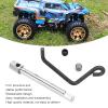 VBESTLIFE RC Car Drive Brake Shaft, 08016 Brake Cam Iron Brake Cam Shaft Bar Fits for 94108 94188 Gas Truck 1:10 Scale RC Accessory view 3