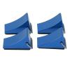 RC Wheel Chocks, 4PCS RC Model Car Tire Wheel Chocks Aluminum Alloy Wheel Chock for Redcat Gen8 for Axial SCX10(Blue) view 4