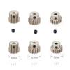 3pcs M0.6 3.175mm 13T 15T 17T 18T 20T 22T 24T 28T 30T 33T Aluminum Alloy Metal Pinion Motor Gear for 1/10 Rc Model (25T-27T-29T) view 4