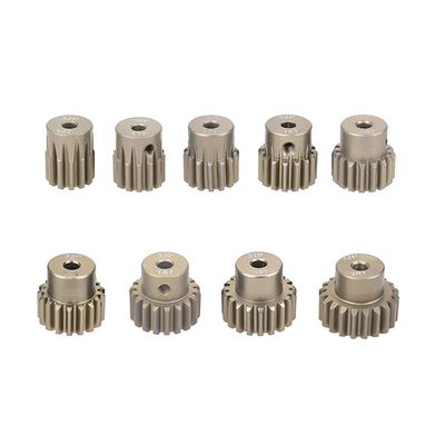 3PCS 32P M0.8 3.175mm 12T 13T 14T 15T 16T 17T 18T 19T 20T Aluminum Alloy Metal Pinion Motor Gear for 1/10 Rc Model Car (18T-19T-20T)