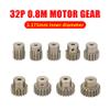 3PCS 32P M0.8 3.175mm 12T 13T 14T 15T 16T 17T 18T 19T 20T Aluminum Alloy Metal Pinion Motor Gear for 1/10 Rc Model Car (18T-19T-20T) view 2