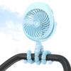 2026 Upgraded Misting Baby Stroller Fan Rechargeable, Flexible Tripod Clip for Car Seat Crib, Baby Shower Gifts & Baby Registry Search, Newborn Essentials for Beach Travel, Disney Summer Essentials view 1