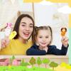 10Pcs Finger Puppets Set - Soft Plush Animals Finger Puppet Toys for Kids, Mini Plush Figures Toy Assortment for Boys & Girls, Party Favors for Shows, Playtime, Schools view 4