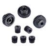 3pcs 48DP 3.175mm 12T13T14T15T16T17T18T19T20T21T22T24T25T27T28T29T Black Steel Metal Pinion Motor Gear for 1/10 Rc Model Car Motor (31T-33T-35T) view 1