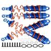ARRCat Aluminum Big Bore Shocks Upgrades Parts for 1/8 Kraton Outcast Notorious 6S BLX,4PCS Front Rear Full Metal Dampers Hops Up Absorbers,Replace ARA330621 ARA330622 (Navy Blue) view 1