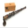 Nautical-Mart Dollond London 1920 Marine Collectible Decor Nautical Spyglass Antique Mounted Solid Brass Pirate Telescope with Wooden Box (with Natural Box), Wonderful Gift for Nautical Dcor Lovers view 1
