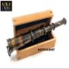 Nautical-Mart Dollond London 1920 Marine Collectible Decor Nautical Spyglass Antique Mounted Solid Brass Pirate Telescope with Wooden Box (with Natural Box), Wonderful Gift for Nautical Dcor Lovers view 3