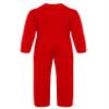 Jhaoyu Kids Boys Mechanic Coverall Cotton Long Sleeve Cargo Jumpsuit Casual Daily Wear Red 14 Years view 2