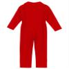 Jhaoyu Kids Boys Mechanic Coverall Cotton Long Sleeve Cargo Jumpsuit Casual Daily Wear Red 14 Years view 4
