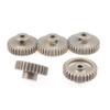 3pcs M0.6 3.175mm 13T 15T 17T 18T 20T 22T 24T 28T 30T 33T Aluminum Alloy Metal Pinion Motor Gear for 1/10 Rc Model (19T-21T-23T) view 1