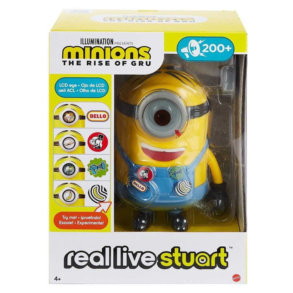 Mattel Minions The Rise of Gru Real Live Stuart 7 Inch