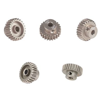 3pcs 48DP 3.175mm 11t 13t 15t 17t 18T 19t 20T 22T 24T 28T 30T Aluminum Alloy Metal Pinion Motor Gear for 1/10 Rc Model Car Motor (19T-21T-23T)