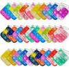 30 Pcs Mini Pop Bubble Fidget Toys, Silicone Keychain Small Pop Bulk for Party Favors, Classroom Prizes, Reliever Hand Toy Goodie Bag Stuffers Halloween Christmas Birthday Gifts for Kids Students view 1
