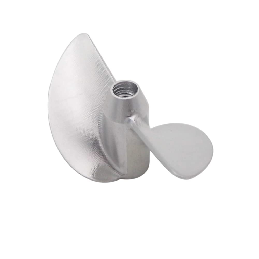 RC Boat Propeller CNC M4 Thread Aluminum Prop 33mm P1.5 Impeller for RC Racing Boat MONO1 MONO2 Hydro CAT (33mm)