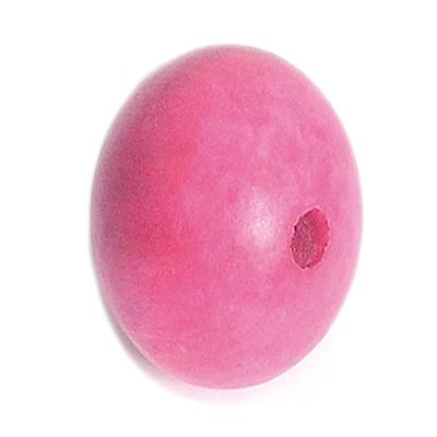 INNSPIRO Wooden Bead Pink Ball diam. 25 mm.100u. Approx.