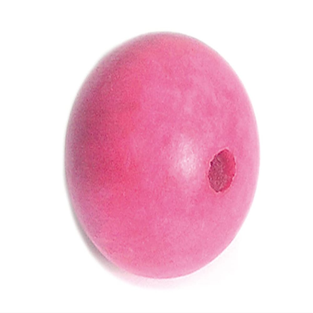 INNSPIRO Wooden Bead Pink Ball diam. 25 mm.100u. Approx.