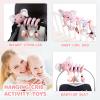 Koty Newborn Car Seat Toys, Stroller Toys for Babyies 0-6 Months,Infant Activity Spiral Plush Toys Hanging - Carseat Stroller Crib with Musical Rattle Toy for Boys Girls 0 3 6 9 Months view 4