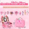 Heaning Kids Washable Makeup Girl Toys - Real Makeup Kit Kid Make up Set for Toddlers Children Princess Dress Up Christmas Birthday Gifts Toys for 3 4 5 6 7 8 9 10 11 12 Year Old Girls view 3