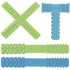 Xtra Tough Sensory Chew Toys for Autistic Children, Chew Sticks Alt. to Chew Necklaces for Sensory Kids, Teething, Oral Motor Stimulation, ADHD, SPD - for Moderate & Aggressive Chewers (4 Pack) view 1