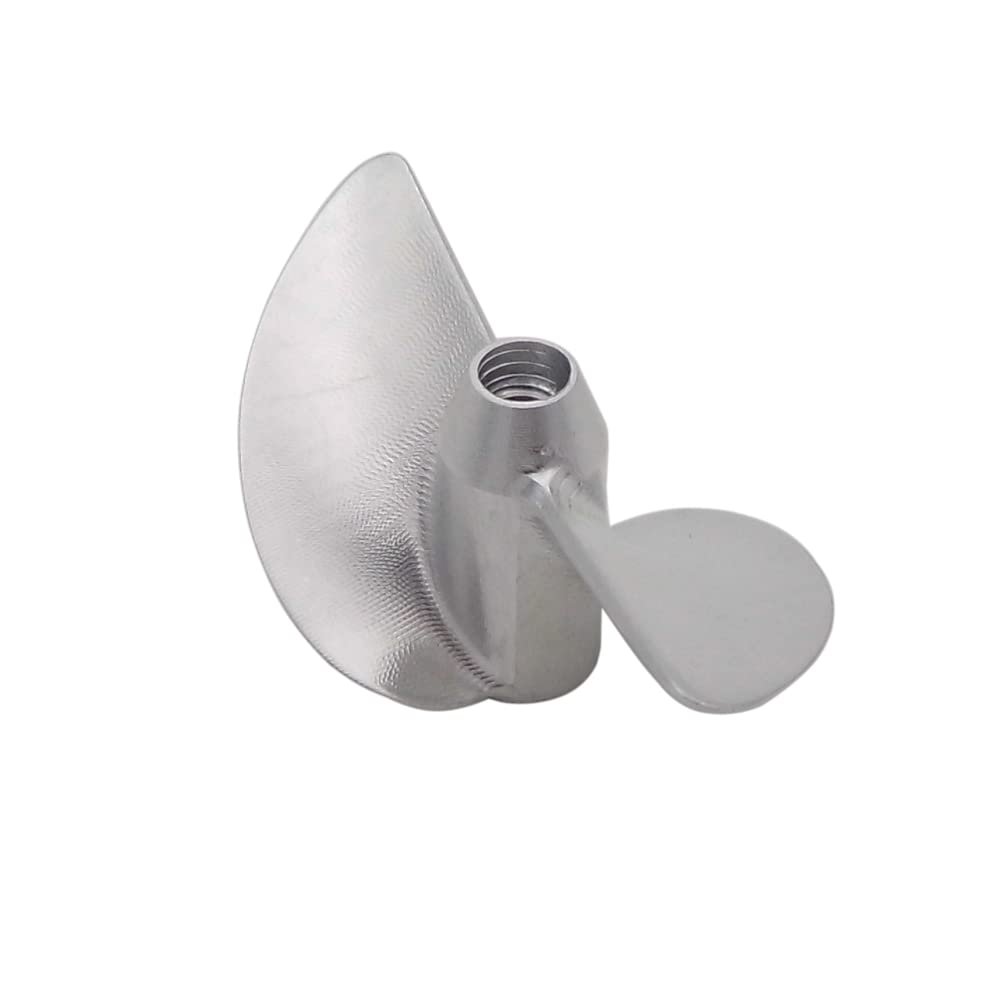 RC Boat Propeller CNC M4 Thread Aluminum Prop 37mm P1.5 Impeller for RC Racing Boat MONO1 MONO2 Hydro CAT (37mm)