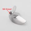 RC Boat Propeller CNC M4 Thread Aluminum Prop 37mm P1.5 Impeller for RC Racing Boat MONO1 MONO2 Hydro CAT (37mm) view 2
