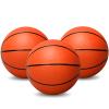 Amarlozn 5" Mini Foam Basketball Set, 3 PCS Orange, Ideal for Kids, Toddlers, Beach, Pool, Indoor & Outdoor Play view 1