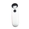 Lab Microscope Slides 40X21MM Mini LED Double Light Hand Jewelry Magnifier Microscope Microscope Parts view 1