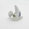 RC Boat Propeller Metal 42mm 3-Blades CNC 4.76mm 3/16" P1.4 Prop Impeller for RC Racing Boat Speed Mono CAT (42mm Left Hand) view 3