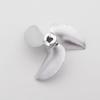 RC Boat Metal 3-Blades CNC Propeller 4.76mm 3/16" P1.4 42mm Prop Impeller for RC Racing Boat Mono Speedboat (42mm Right Hand) view 3