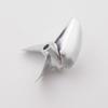 RC Boat Metal 3-Blades CNC Propeller 4.76mm 3/16" P1.4 42mm Prop Impeller for RC Racing Boat Mono Speedboat (42mm Right Hand) view 4