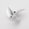 RC Boat Propeller Metal 40mm 3-Blades CNC 4.76mm 3/16" P1.4 Prop Impeller for RC Racing Boat Speed Mono CAT (40mm Left Hand) view 4