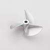 RC Boat Propeller Metal 38mm 3-Blades CNC 4.76mm 3/16" P1.4 Prop Impeller for RC Racing Boat Speed Mono CAT view 2