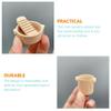 ToysCentral Basics Dollhouse Miniature Laundry Basin Wash Board Bucket Set Mini Wood Washboard Tiny Water Barrel Doll Furniture Accessory for Mini House Decor view 2