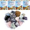 KomeStone Rough Raw Colorful Rocks & Rock Tumbler Polishing Refill Grits, High Performance Polishing Grits and Crystal Stones for Another Batch of Rocks Tumbling, Suitable for All Rock Tumblers view 1