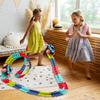 Flexible Car Race Track for Kids  Bendable, with Toy Car + 46 Track Parts, Magic Tracks Set for Boys & Girls; for Toddlers & Kids Ages 3-11 view 2