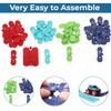 Flexible Car Race Track for Kids  Bendable, with Toy Car + 46 Track Parts, Magic Tracks Set for Boys & Girls; for Toddlers & Kids Ages 3-11 view 4