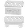 4Pieces ShareGoo Stainless Steel RC Skid Plate,RC Chassis Armor Protector Plate Protection Compatible with Axial SCX10-III AXI03007 1/10 RC Crawler Car view 3